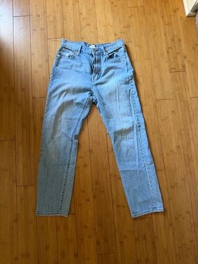 Madewell Light Blue Cropped Ankle Jeans